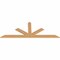 Ekena Millwork Saratoga Smooth Timber Gable Bracket, Western Red Cedar, 96"W x 36"H x 1 1/2"D x 5 1/2"F, 9/12 Pitch GBW096X36X0206SAR00SWR - alternate 2